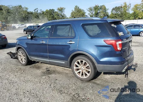 2017 Ford Explorer Limited from USA, damaged, VIN 1FM5K7FH1HGA73186